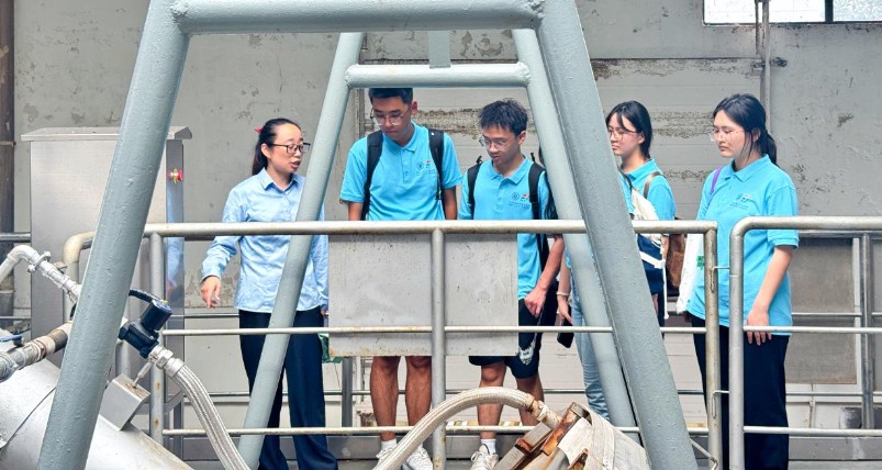 經(jīng)濟(jì)與金融學(xué)院實(shí)踐團(tuán)赴江蘇、貴州兩地多市開展再生水利用調(diào)研實(shí)踐