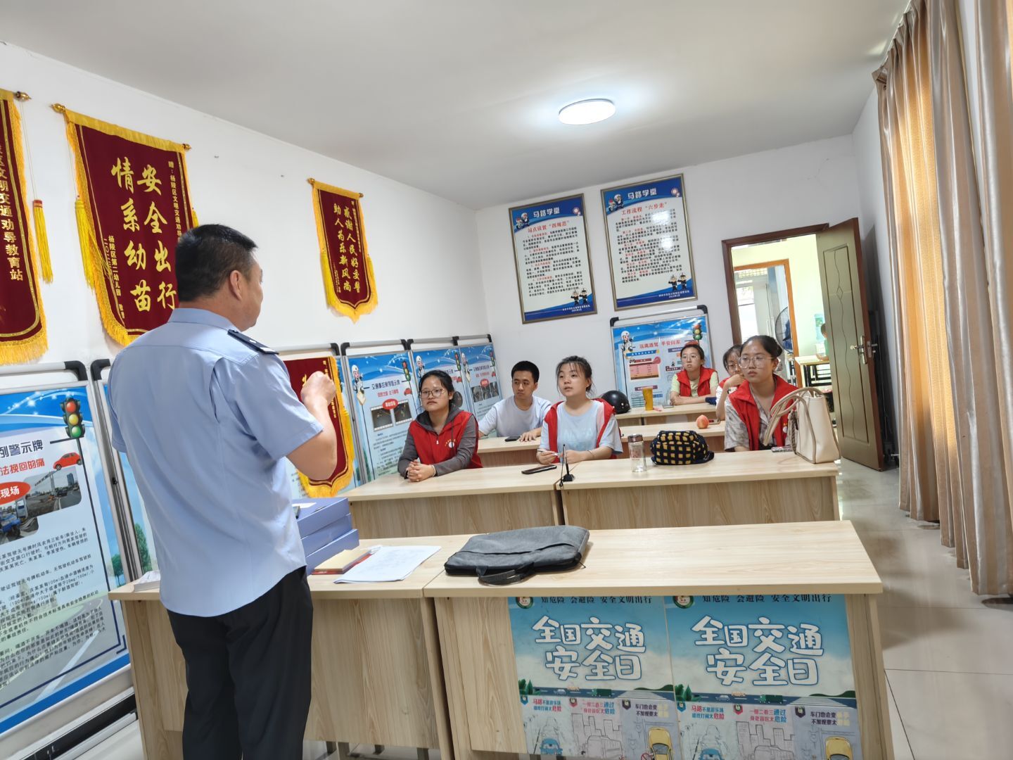 青春力量賦能交通治理，警校協(xié)同共筑平安楊陵