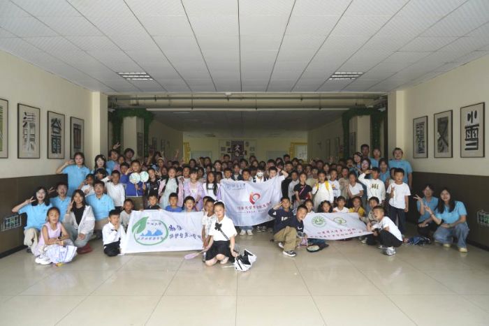 大學(xué)生在行動|江蘇省大學(xué)生在行動河海大學(xué)“夢企航”支教調(diào)研團(tuán)開展水資源保護(hù)系列宣講