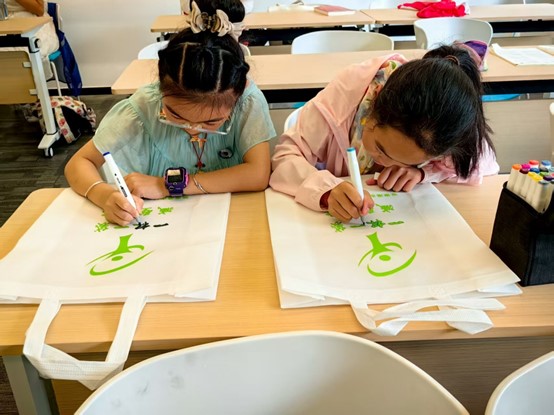 手繪環(huán)保袋，共筑綠色夢(mèng)