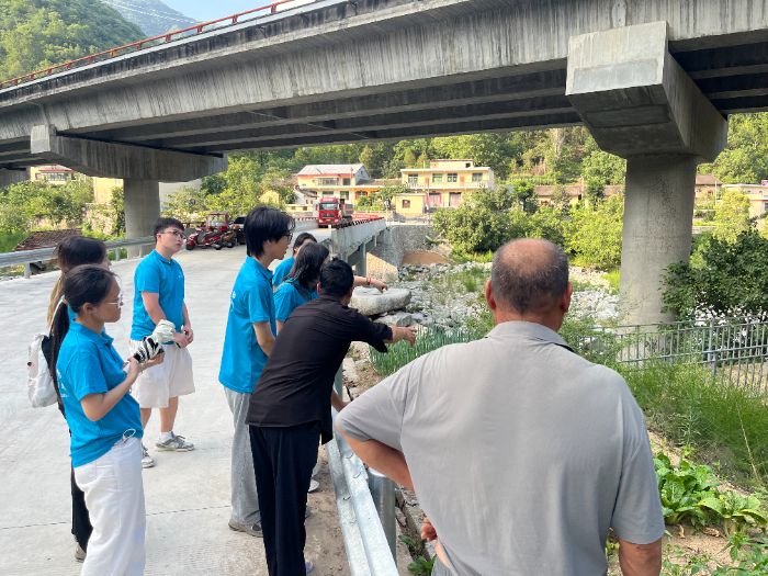 長安大學(xué)實踐隊探秘柞水古道橋梁，解碼千年營建智慧