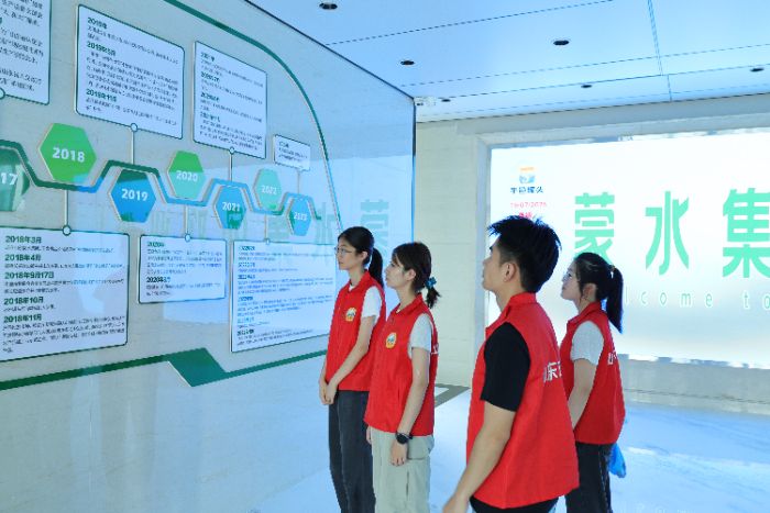 山東理工大學(xué)管理學(xué)院循“蒙”而行實踐團赴臨沂市平邑縣蒙水集團開展社會實踐