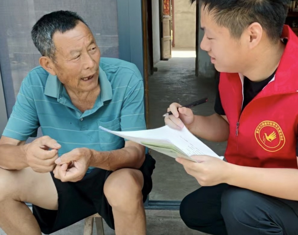 #巢湖學院赴巢湖鄉(xiāng)鎮(zhèn)“獻血賦能·健康調(diào)研”宣傳團——問卷搭橋，知識暖心#