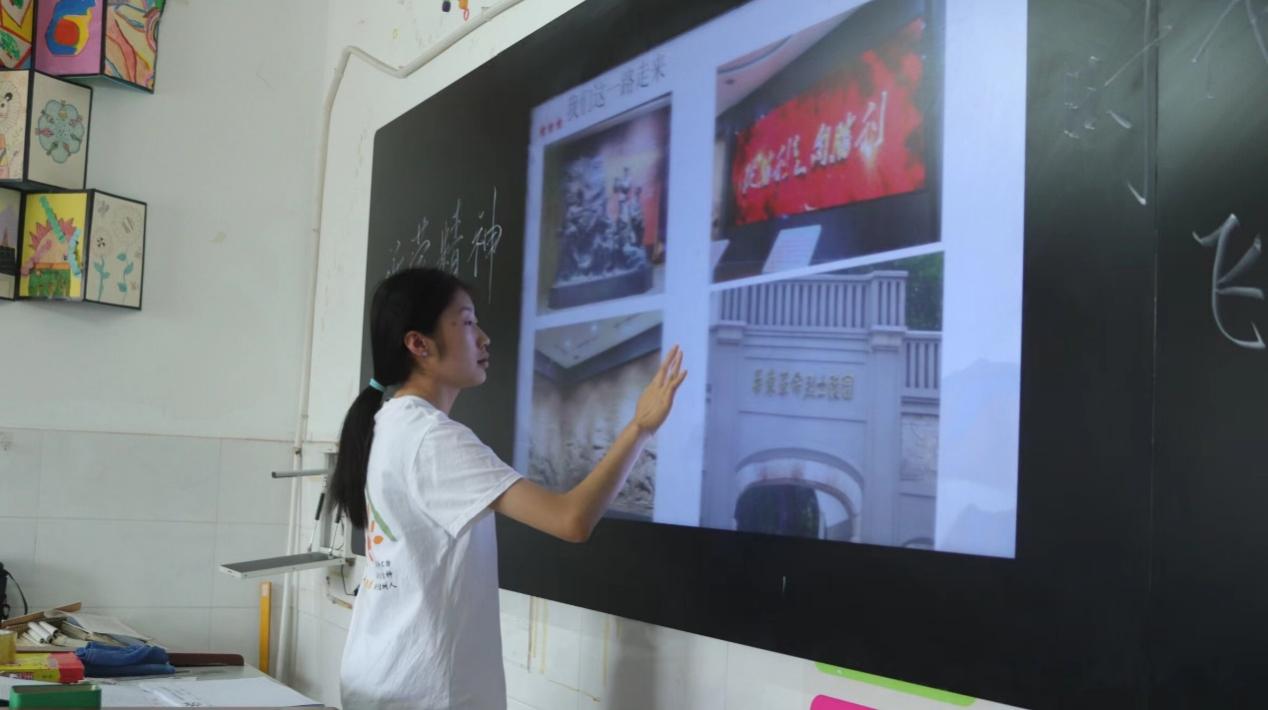 舞動(dòng)健體魄，畫(huà)筆繪紅心