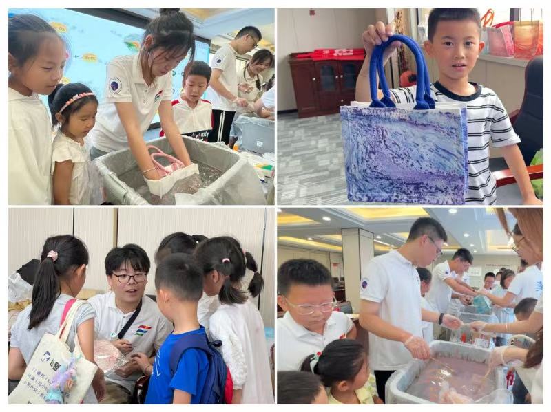 電子信息工程學院：童心義賣傳暖意 青衿搭橋匯愛心