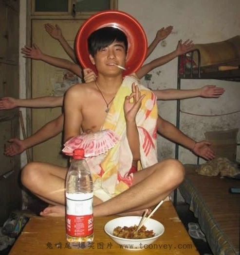 學生宿舍里的雷人事件，雷死你