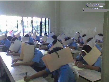 大學(xué)校園里的超牛逼防作弊方法