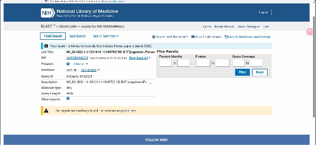 “纖智未來(lái)”團(tuán)隊(duì)BLAST對(duì)比基因