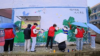 “繪”聚愛心｜長安紅大學(xué)赴貴州畢節(jié)“到祖國需要的黔方﹒傳長大薪火的書聲”實踐隊“勞·黔力長技”實踐紀實