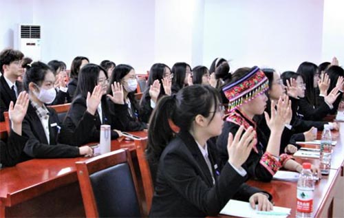 青春盛會(huì)擔(dān)使命，踔厲奮發(fā)譜新篇