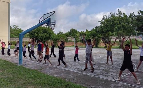 三下鄉(xiāng)之多彩體能課